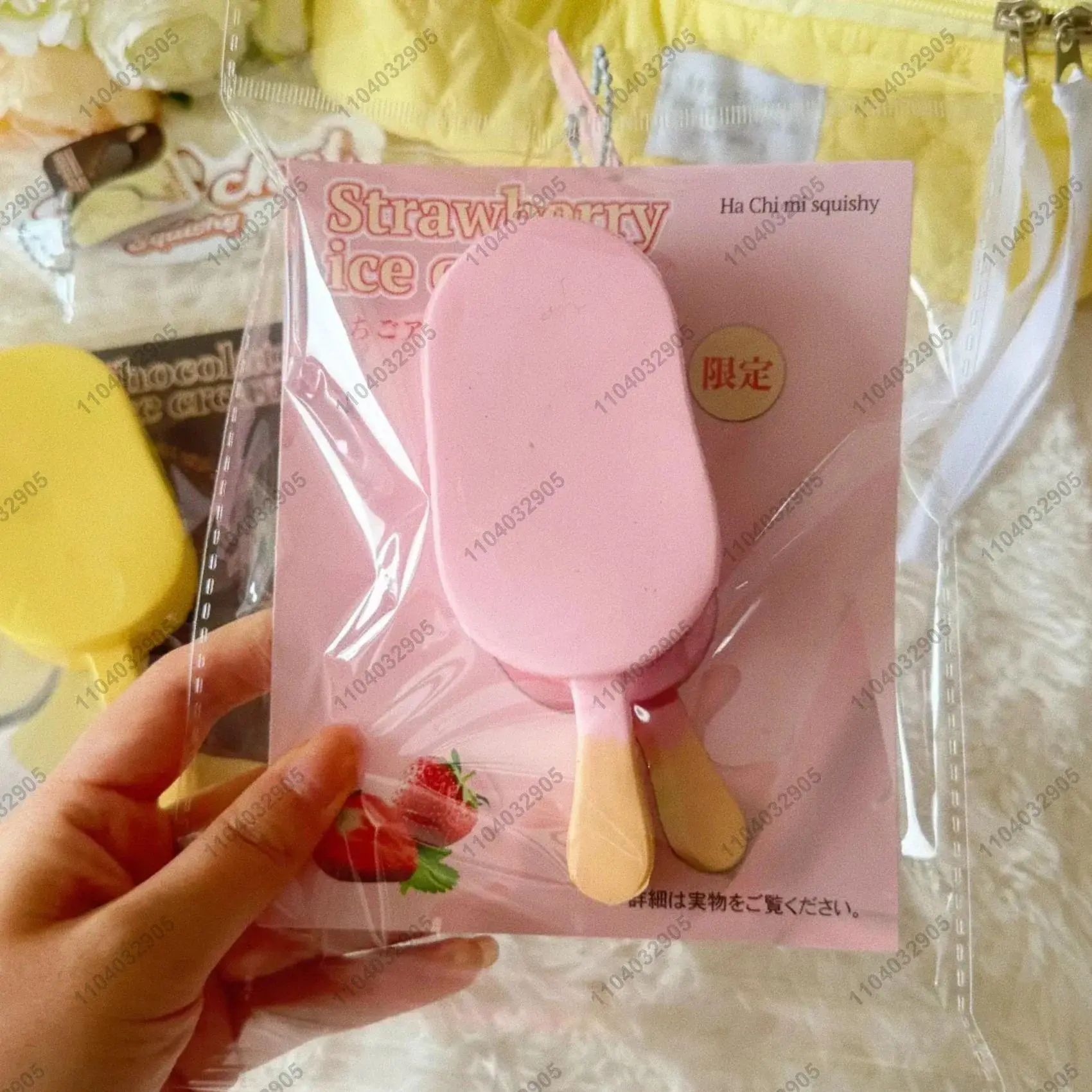Chocolate Ice Cream Squishy Toy Slow Rebound Popsicle Stress Release Squeeze Toy Hand Relaxation Gift Item Toys
