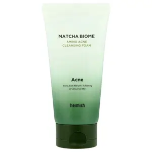 Heimish Matcha Biome, Amino Acne Cleansing Foam, 5.29 oz (150 g)