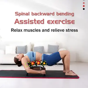 Magic BB Beginner-Friendly Mini Inversion Table Back Stretcher, Easy Inversion Workout Machine for Daily Stretch & Relaxation, Fitness Equipment for Home Gym, Total Body Workout Equipment for Adults