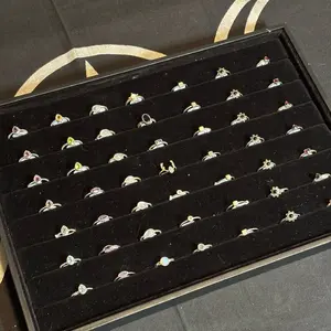 925 Gemstone Ring Tray #1