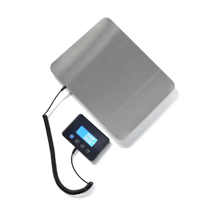 200kg LED Portable Stainless Steel Split Logistics Electronic Scale - kg Scale Unit for Parcel Weighing, Small Household & Home Appliance Use