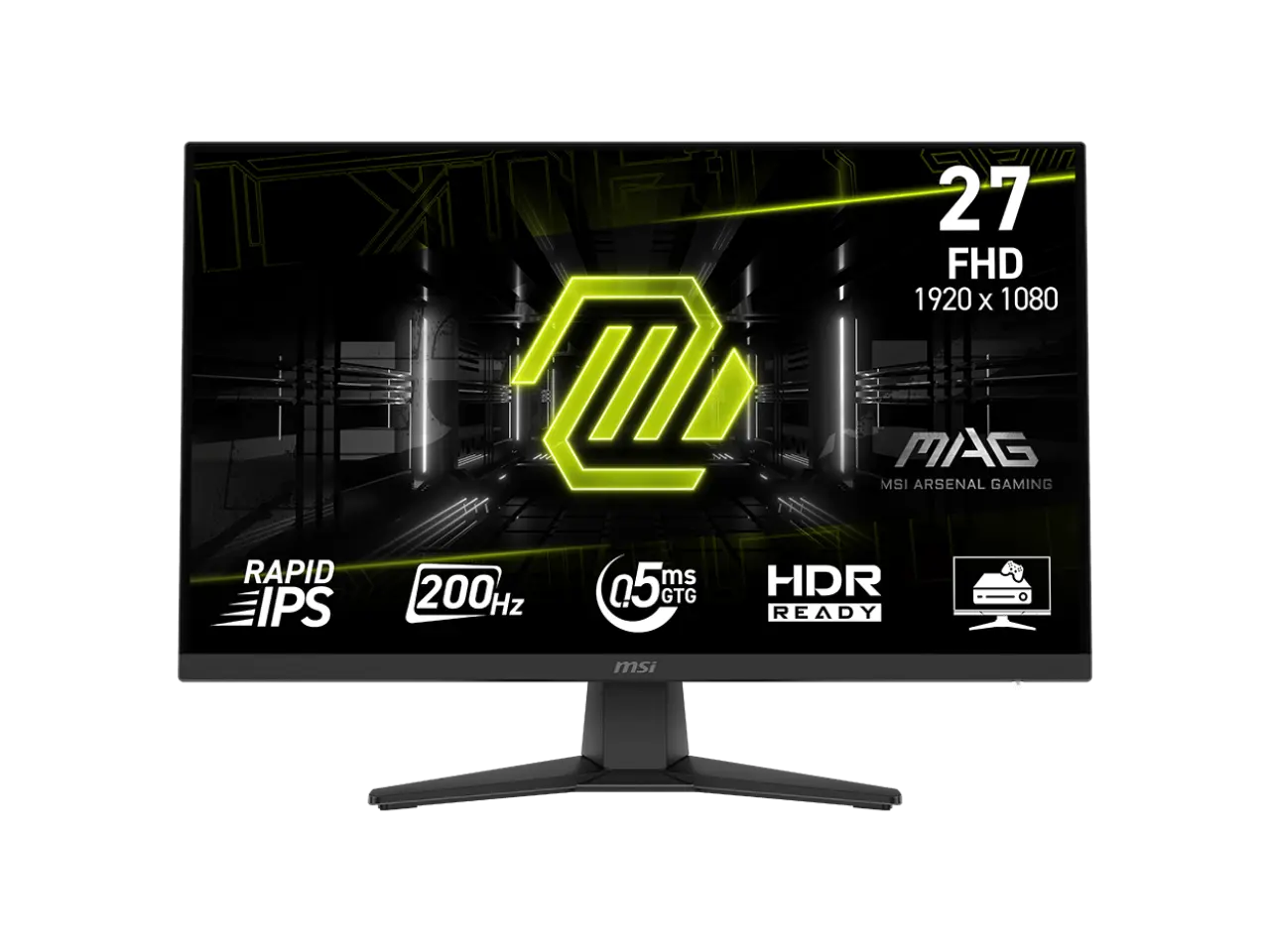 MSI 27" 200 Hz Rapid IPS FHD Gaming Monitor FreeSync (AMD Adaptive Sync) MAG 272F