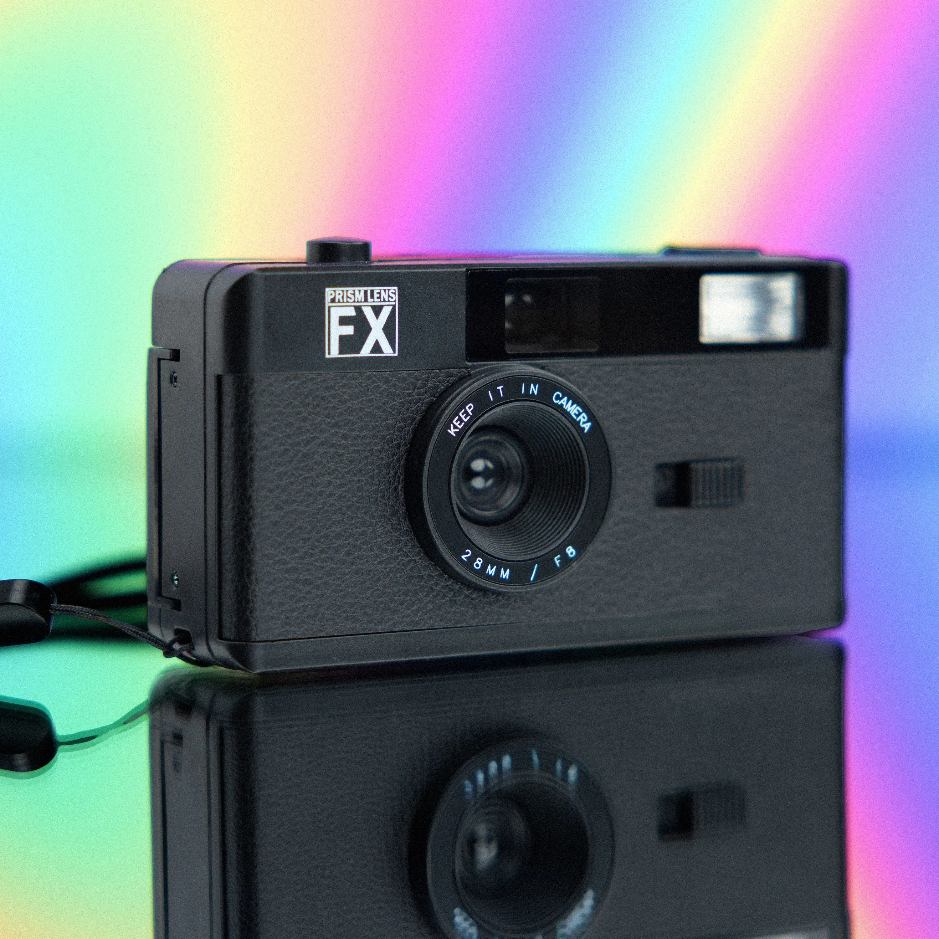 Reloadable 35mm Film Camera + 3 Magnetic FX Filters