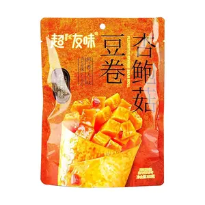 YO MAN Spicy King Oyster Mushroom Bean Roll 100g - Vegan Snack