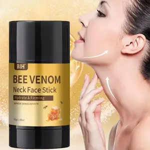 Neck and Face Care Stick, Neck Firming Stick 30g, Reduces Wrinkles, Hydrates Skin, Contains Milk Extract, Collagen, Retinol, Portable, Unisex, Gift Idea