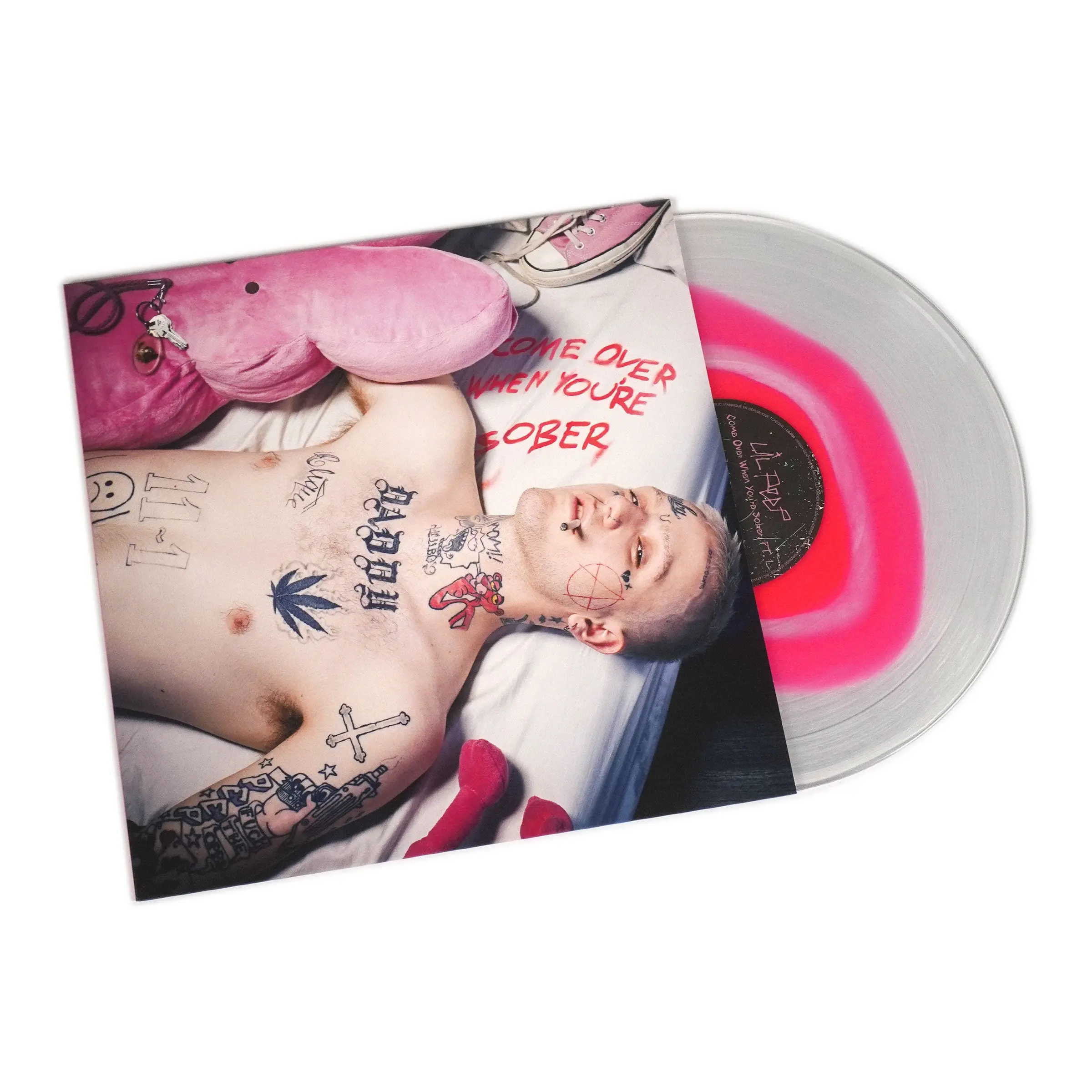 Lil Peep 2017 Original Come Over When You're Sober, Pt.1 Durable Colored Vinyl LP - 45rpm Playback, Death Note Press, Durable Vinyl