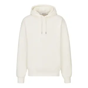 Dior Oblique Towel Hooded Sweatshirt White
