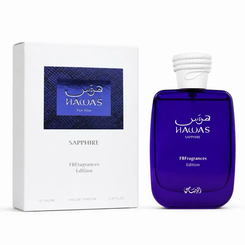 Hawas Sapphire EDP Spray 100 ML FBFragrances Edition By Rasasi
