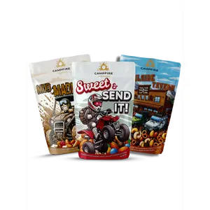 Campfire Trail Trio - Any 3 Trail Mix Blends Sweet & Send It! Mud Madness Blade Tavern Oatmeal Muesli Snack Food
