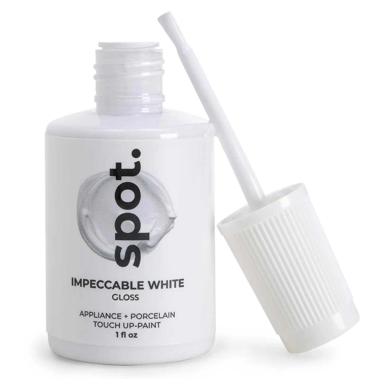 Touch Up Paint for Appliance, Porcelain, Sinks, Bathtubs, Appliances, Metal Surfaces, Tiles, Ceramics, and Fiberglass, White Gloss, 1 Fl Oz