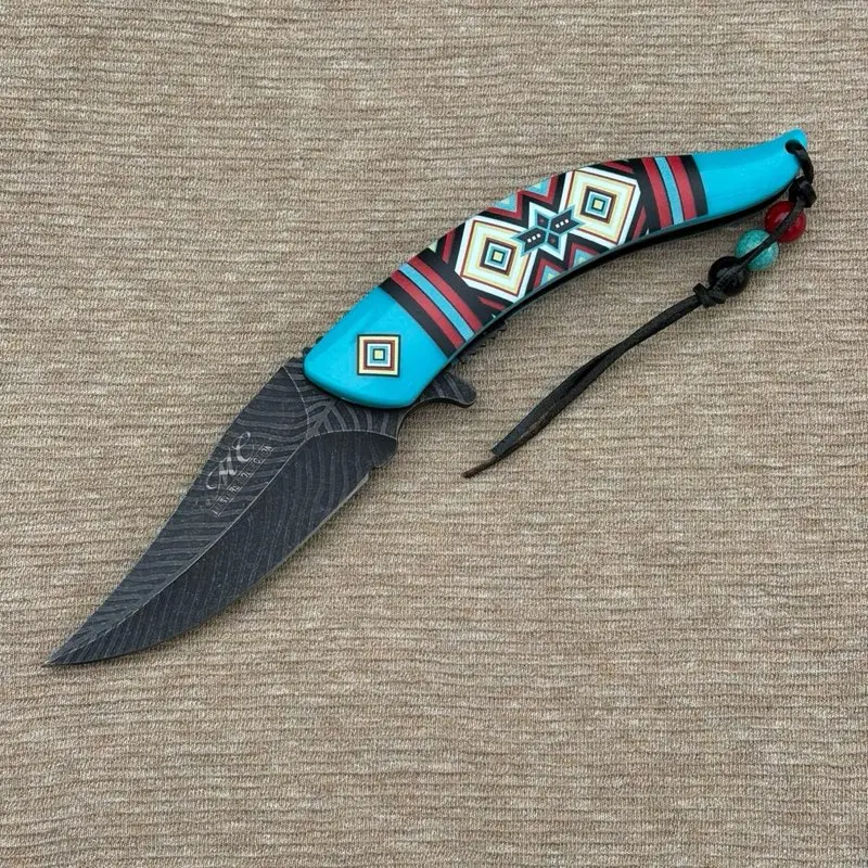 Folding pocket knife camping outdoors camping Whittling bushcraft