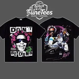 Don't Be Dumb World Tour - Asap Cotton Shirt , Flacko Fans, Don't Be Dumb Album, Asap Shirt, ASap Mob Fans, ASAP Graphic Tee for Fans Gift Shirt For Music Lover