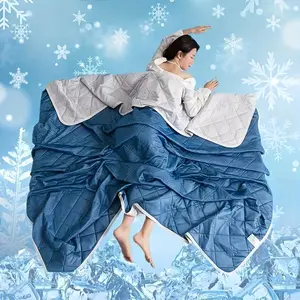 Control Temperature Cooling Blanket, Lightweight Breathable Blanket, Lightweight Summer Cool Pad, Multiple Sizes and Colors Available, Comfortable Sleep Essential