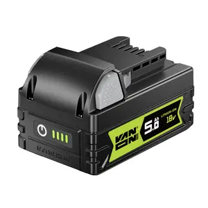 VANON PRO Replacement 5Ah Battery for Milwaukee 18V M18 Cordless Power Tools