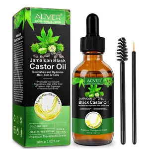 Aliver Jamaican Black Castor Oil Massage oil  60ml