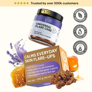 MyMagicHealer Universal Flare Care | Sudden & Recurring Skin Flare Ups | Great for Cysts, Boils, HS, Chaffing & Friction Irritation | For Red, Irritated & Reactive Skin