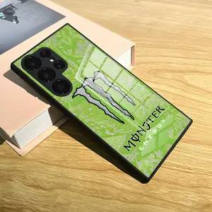 M-MonsterE-S E-Energys D-Drinks Protective Phone Case for Samsung Galaxy A16 A26 A56 A15 A35 A14 A34 A54 A13 A53 A12 A12 A32 A52 Glass Cover