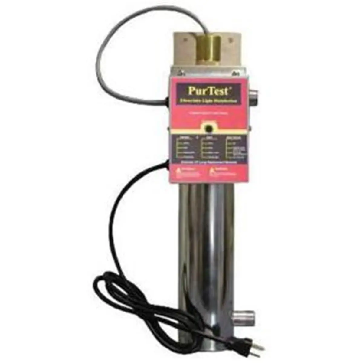 PurTest PT8 Ultraviolet Light Disinfection Unit System- 8 Gallons Per Minute