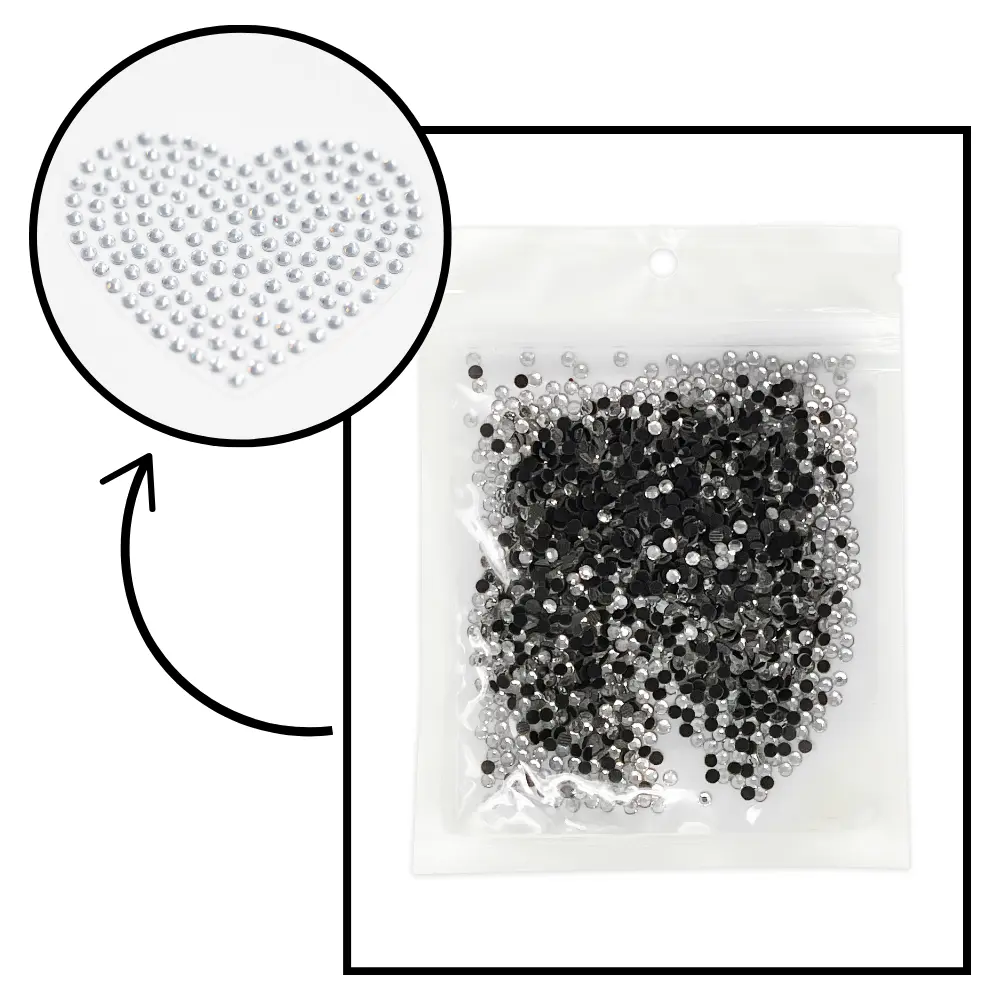 Hotfix Rhinestone Bulk Pack - Crystal