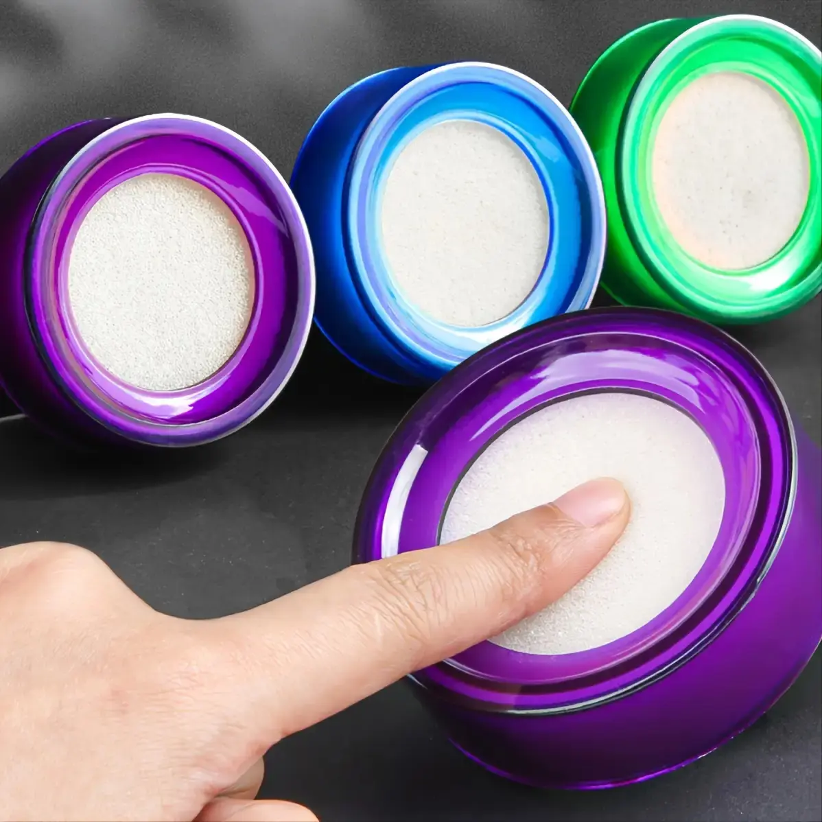 Finger Wetting Device (1pc-2pc-3pc Packs), Office Accounting Supplies for Bank Professionals, Ideal for Money Counting, Wax Handling
