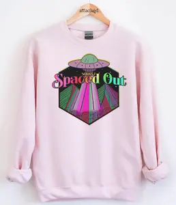 Spaced Out Graphic Top