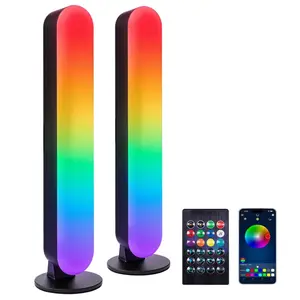 2-Pack RGB Light Strips | Smart LED Room Lights | 16 Million Colors & 3 Control Modes | Music-Sync Dynamic Effects | Indoor Desktop Ambient Decor