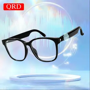 GS-08 Wireless Smart Glasses, Durable Electronic Glasses, Anti Strong Light Sunglasses, IPX5 Waterproof Smart Glasses with BT Call for Tourism, Driving, Cycling, Climbing, Outdoor Fishing, Multifunctional Audio Sunglasses, Men Gadgets, Wearable