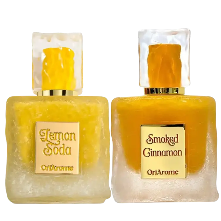 (2pc Bundle Pack) Lemon Soda + Smoked Cinnamon by OriArome EDP, 3.4 oz