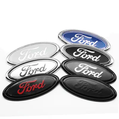 thumbnail image 2 of Black & Silver Ford Focus Mk3 Rear Badge Emblem - 14.5cm X 5.8cm (2011-2014 C-Max) 2 of 6