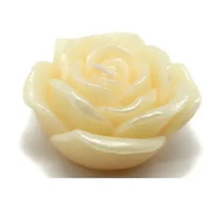 212 MAIN Unscented 3 in. Ivory Rose Wax Floating Disc Candles, 12-Piece Box, Long Burn for Camping & Hiking, Home Decor, Water Use, Decoration