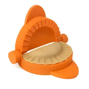 3” Dumpling Press – Premium Mini Empanada Maker – Includes Dough Cutter & Spoon – Extra Heavy, Made in USA – For Gyoza, Pierogi, Ravioli, Party Snacks