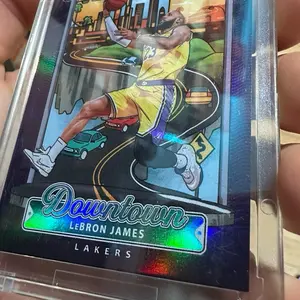 Panini 2024-2025 One and One LeBron James Downtown Lakers Collectible Card