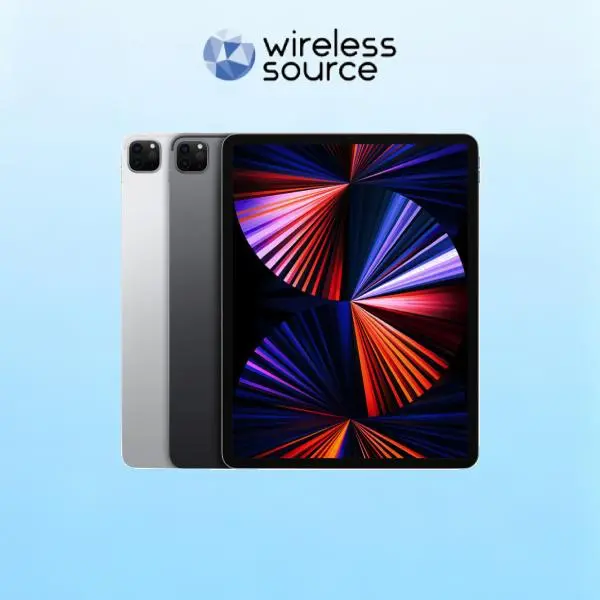 Refurbished Apple iPad Pro 12.9 (5th Gen) (WiFi + Cellular Unlocked) A2379 Good Condition with 1 Year Warranty