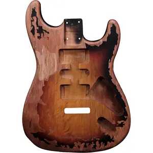 KGD Heavy Relic Electric Guitar Body, Stratocaster Body, Alder Body, H-S-H Relic Guitar Body