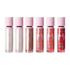 Dewy Angel Liquid Blush, Highlight & Bronzer (6 PC Set) - Makeup Cosmetic