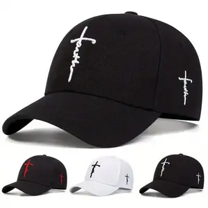 Christian Embroidered Baseball Cap - Adjustable Snapback Hat for Men & Women, Stylish Jesus Hat for Outdoor Activities, Faith-Inspired Headwear