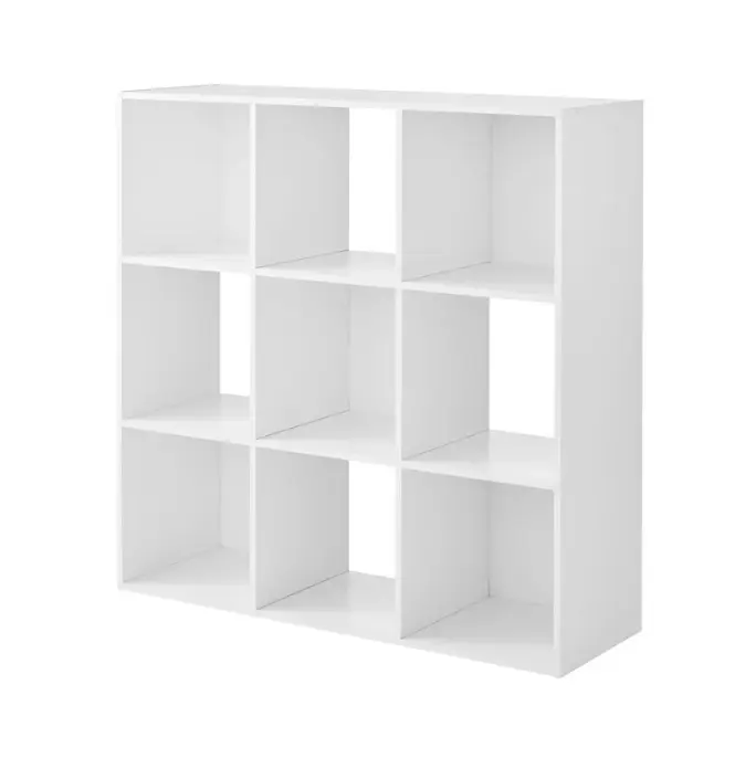 9 Cube Storage Organizer - White Modular Shelving Unit for Home Office Organization 9 Cube Storage Organizer - White Modular Shelving Unit for Home Office Organization