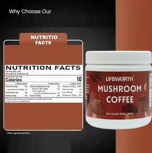 Fast-Acting Mushroom Coffee with Türkiye Tail and Atractylodes Extracts - Energy and Hydration | 100g