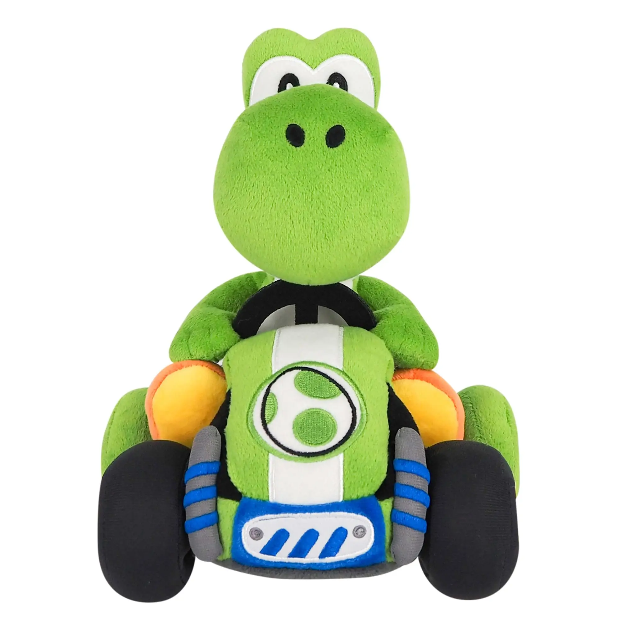 Little Buddy LLC Mario Kart World Yoshi 9-Inch Collector Plush, Dynamic Design, Suitable for 12 Years Above