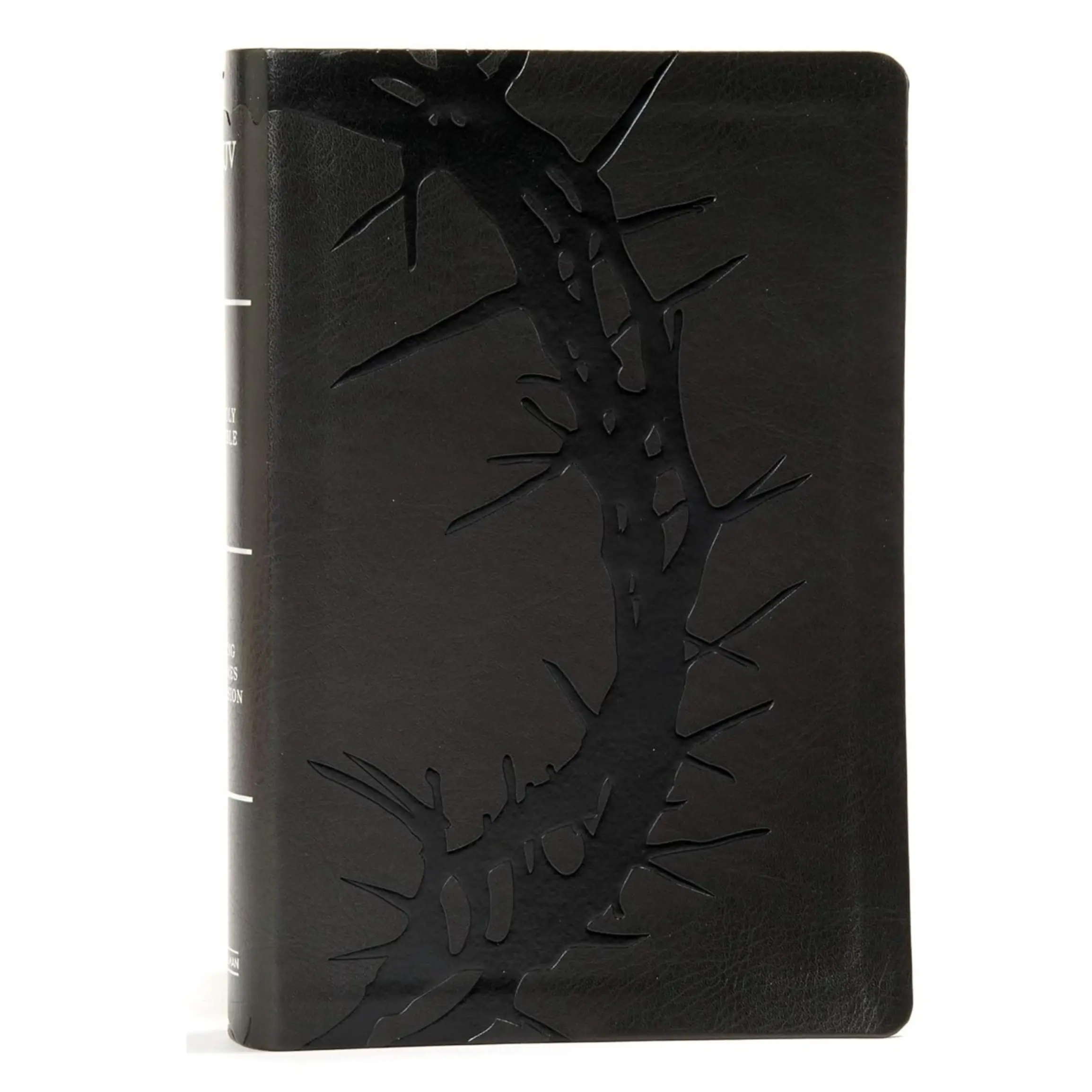 KJV Large Print Personal Compact Size Reference Bible Leather Cambridge Presentation christian book handy size jesus bible 1-3 enoch creative kjv study beautiful word, Crown of Thorns Leather Touch Bible Religion Concordance