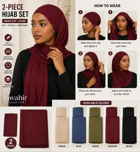 2-Piece Hijab Set
