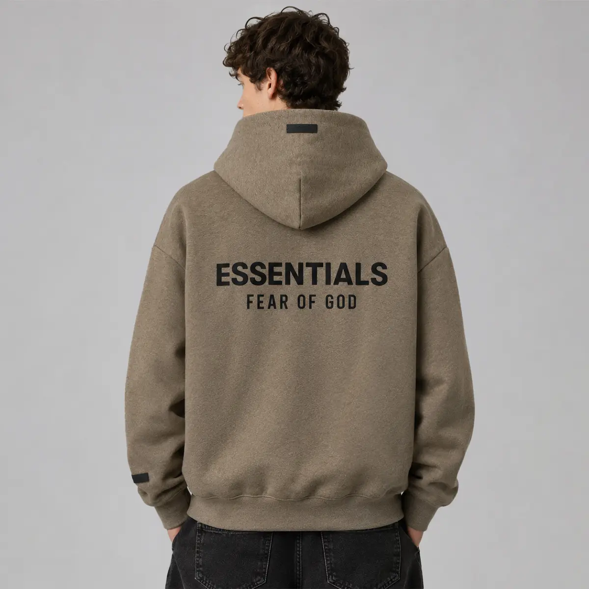 Fear of God Essentials Classic Hoodie (SS25) Homestead Heather Men Women Streetwear