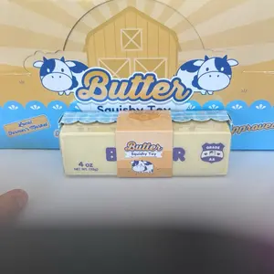 Butter Squishy Toy - 4 oz Super Slow Rise Foam Butter Squishy Toy, Nonrefundable, Grade AA, Local Farmer's Market
