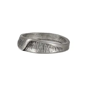 The Flower Wave Ring handmade by Strickly Boarding and Joe Paradise.  The undisputed leader in custom surf jewelry. The perfect gift for any surfer! Surf Accessories Wave Design Unique Design