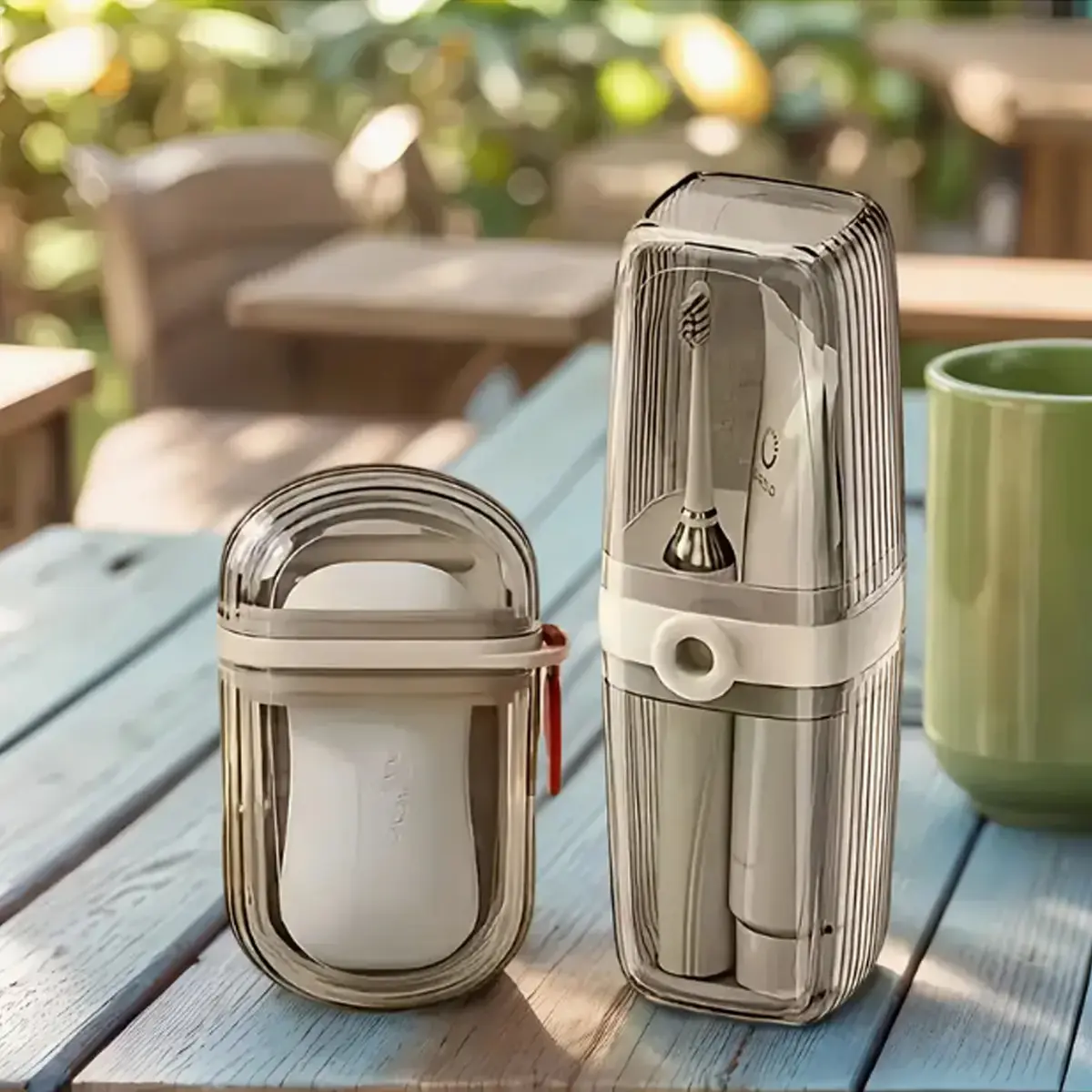 Travel Toothbrush Cup and Soap Box Set, Toothbrush Storage, Toothbrush Holder Organizers, Toothbrush Organizer, Toothbrush Holders, Leak-Proof Portable Lightweight Design, Easy Clean, Ideal for Travel & Home Use, Get Ready for Your Next Adventure!