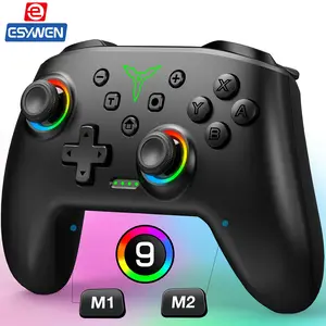 ESYWEN Wireless Switch Pro Controller for Nintendo Switch OLED Lite PC IOS Android with 6-Axis Gyroscope & 4-Level Vibration Motors for Enhanced Gaming Experience