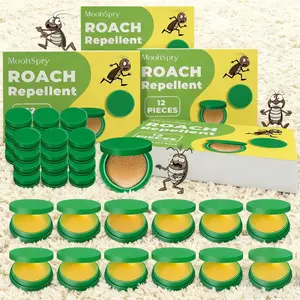 Indoor roach bait gel and trap, - 48 pieces, roach killer - home outdoor pest control dragonfly bug repellent bear spray advion cockroach Roach Bait Trap Kit moon moons pry Cockroach Killer Repellent Set