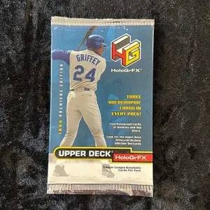 One Pack of 1999 HoloGrFX Upper Deck MLB Baseball Trading Cards