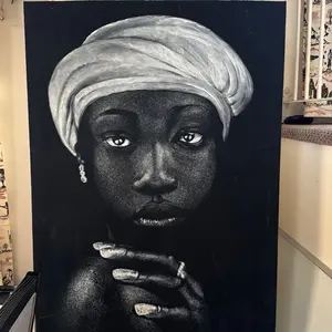 Dignity in Silence ORIGINAL Collectible Cultural Painting