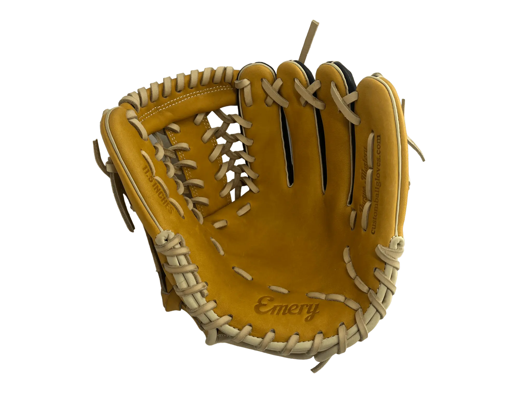 Emery CB Series 11.5" Inch Modified Trapeze Web Black Brown Blonde Infield Pitcher Glove